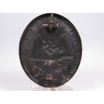 Derde Rijk, Combat Wound Badge in Black 1939. Iron, Die-Gestempeld. Espenlaub militaria