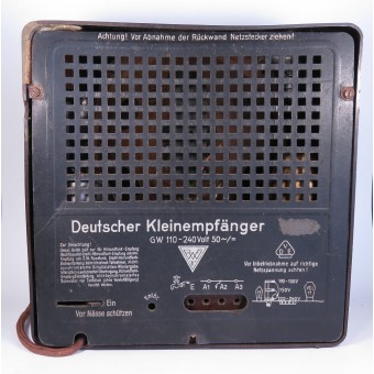 DKE-38 Немецкий народный радиоприемник. Deutscher Kleinempfänger. Espenlaub militaria