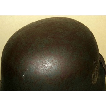 Немецкий стальной шлем модель 42 для Waffen-ss. Espenlaub militaria