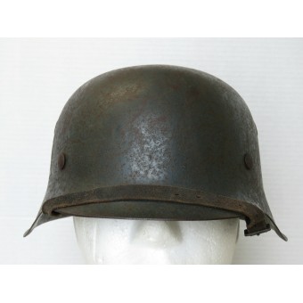 Немецкий стальной шлем модель 42 для Waffen-ss. Espenlaub militaria