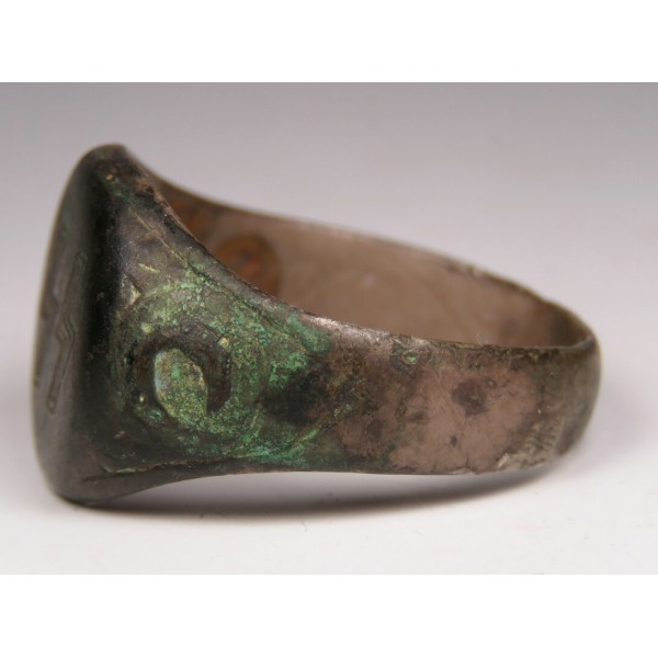 Ring with SS runes. Archeology