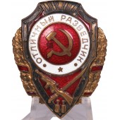 RKKA-utmärke för utmärkta scouter / utmärkande märke för utmärkt spaning