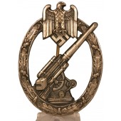 Army Flak Badge, marked C.E.Juncker