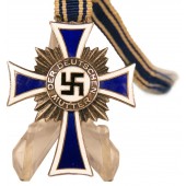 Cross of Honour of the German Mother, silver grade. December 16, 1938. Excellent condition