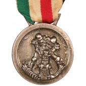 Medaglia di ringraziamento Deutsch-Italienische Erinnerungsmedaille an den Afrika-Feldzug in Silber