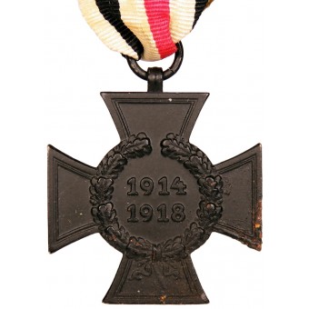 Ehrenkreuz des Weltkriegs für Witwen 50 R.V. PFORZHEIM. Железо в чернении. Espenlaub militaria
