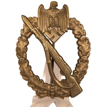 Infanterie Sturmabzeichen Wilhelm Deumer. Bronce. Espenlaub militaria
