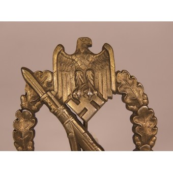 Fanteria Sturmabzeichen Wilhelm Deumer. In bronzo. Espenlaub militaria