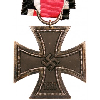 Croix de fer 2e classe 1939 non marquée, anneau de ruban dune épaisseur inhabituelle.. Espenlaub militaria