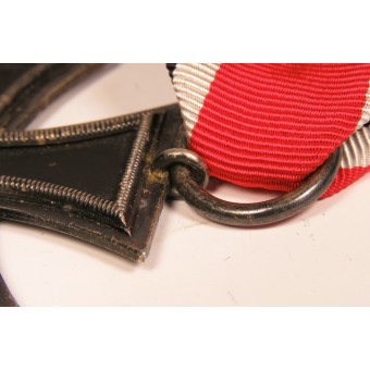 Croix de fer 2e classe 1939 non marquée, anneau de ruban dune épaisseur inhabituelle.. Espenlaub militaria