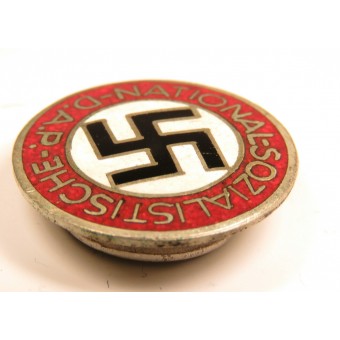 Distintivo del partito NSDAP M1/105 RZM Hermann Aurich. Espenlaub militaria
