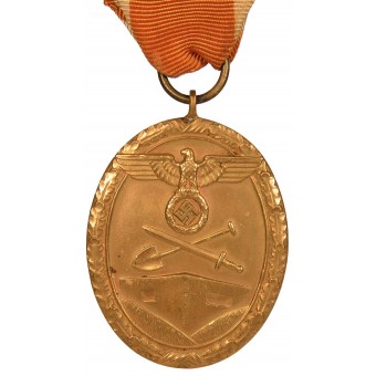 West Wall medaille 1e type in brons. Espenlaub militaria