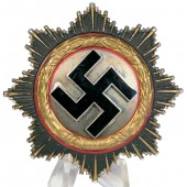 Deutsches Kreuz in Gold-C.F. Zimmermann, Pforzheim PKZ 20 marcado