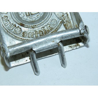 Hebilla de aluminio SS RZM 822/37, fabricante - Richard Sieper. Espenlaub militaria