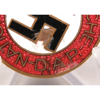 Damaged NSDAP badge Vrage und Apreck. Espenlaub militaria