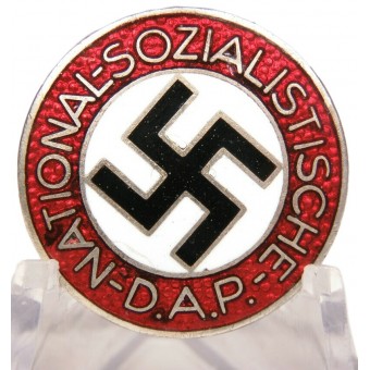 Членский знак НСДАП M1/101RZM-Gustav Brehmer. Espenlaub militaria