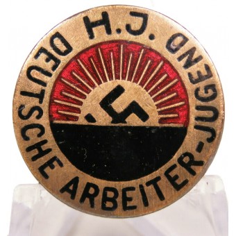 GES GESCH Hitlerjugendjoukkueiden varhainen merkki.. Espenlaub militaria