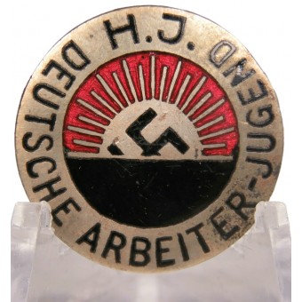 Insignia de las Juventudes Hitlerianas expedida antes de 1935. Espenlaub militaria