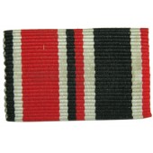 III Reich Ribbon bar op een enkel stuk lint voor twee onderscheidingen