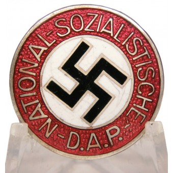 Insignia de miembro del NSDAP anterior a 1935 Nº 25 RZM -Rudolf Reiling. Espenlaub militaria