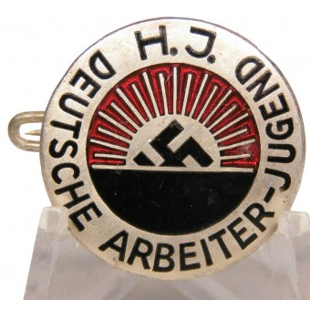 Early badge of a member of the Hitler Youth. Espenlaub militaria