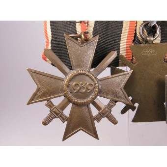 Medalla de un veterano de la Primera Guerra Mundial condecorado con la Cruz de Hierro de 1914. Espenlaub militaria