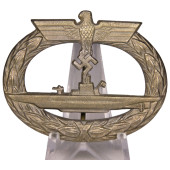 Insignia de submarino de la Kriegsmarine Gebrüder Wegerhoff