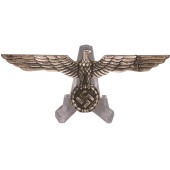 Águila pectoral de oficial para uniforme blanco de verano