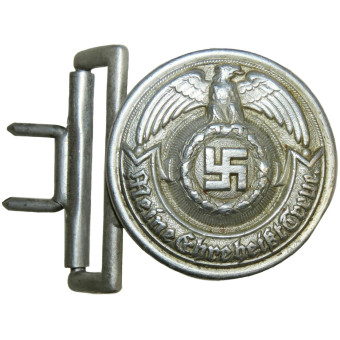 Aluminium buckle for the SS command staff. Overhoff. Espenlaub militaria