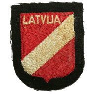 Latvian SS vapaaehtoisten hihakilpi