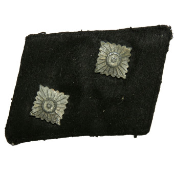 Patte de col gauche de la Waffen-SS au grade dOberscharführer. Espenlaub militaria