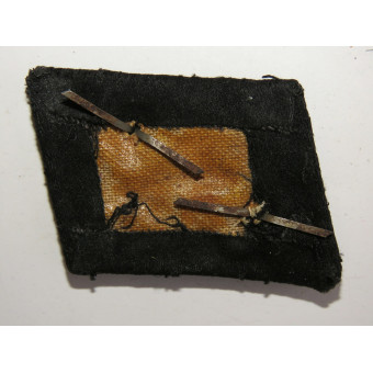 Patte de col gauche de la Waffen-SS au grade dOberscharführer. Espenlaub militaria