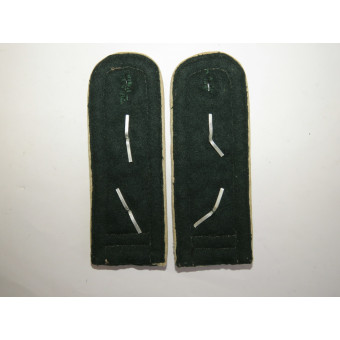 Sewn-in Shoulder Boards of a Wehrmacht Infantry Oberfeldwebel. Espenlaub militaria