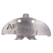 L.I.K 527 Medallón de la muerte de la Wehrmacht