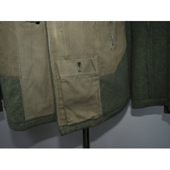 1941 Model Wehrmacht Tunic for a Funker with Shoulder Boards Lemon-Yellow Piping. Espenlaub militaria