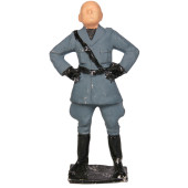 Figurine en étain de Mussolini