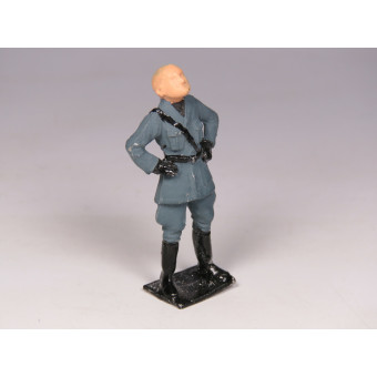 Figurine en étain de Mussolini. Espenlaub militaria