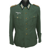 Tunic of an Oberleutnant from the 15th Reconnaissance Battalion of the Wehrmacht