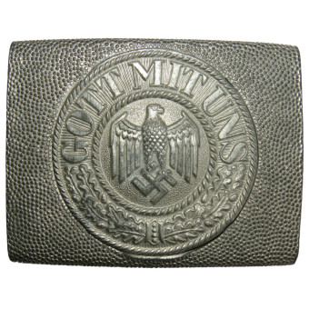 Wehrmacht dress parade buckle. Zinc. Espenlaub militaria