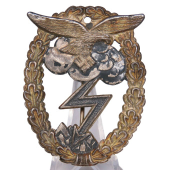 Luftwaffe Ground Assault Badge – Arno Wallpach. Espenlaub militaria