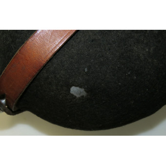 HJ / SS-VT / Allgemeine-SS Canteen in Black Cover, Pre-War Issue. Espenlaub militaria