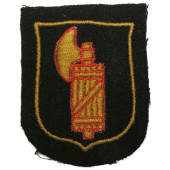 Italian Waffen-SS Volunteer Sleeve Shield, Dachau Type
