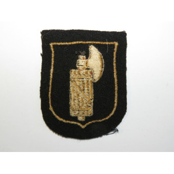Italian Waffen-SS Volunteer Sleeve Shield, Dachau Type. Espenlaub militaria