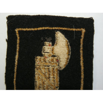 Italian Waffen-SS Volunteer Sleeve Shield, Dachau Type. Espenlaub militaria