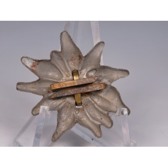 Metal Cap Insignia Gebirgsjäger for visor. Espenlaub militaria