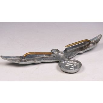 Wehrmacht Cap Eagle Iron Variant, Mid to Late War. Espenlaub militaria