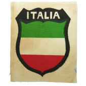 Wehrmacht Volunteer Sleeve Shield for Italians ITALIA
