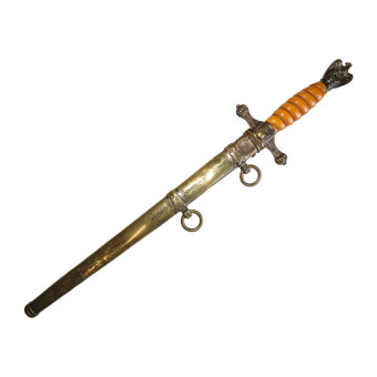 Kriegsmarine Officer Dagger, Eichhorn Solingen, Parts Only. Espenlaub militaria
