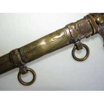 Kriegsmarine Officer Dagger, Eichhorn Solingen, Parts Only. Espenlaub militaria