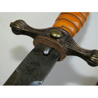 Kriegsmarine Officer Dagger, Eichhorn Solingen, Parts Only. Espenlaub militaria